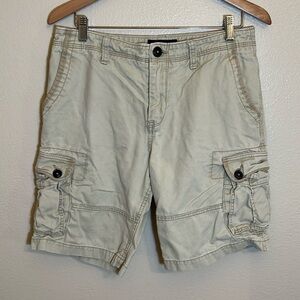 Aeropostale Tan Casual Cargo Shorts